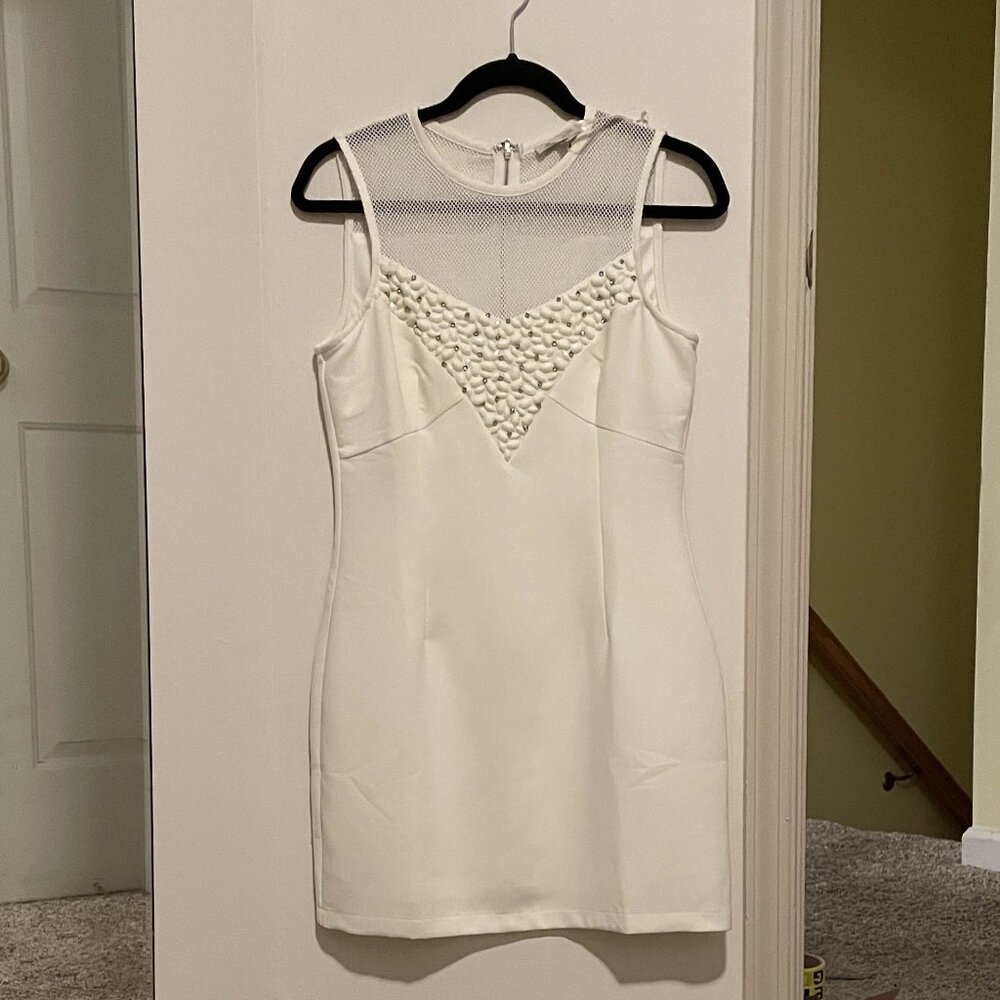 NWT Off White Short Cocktail Dress by The Clothing Company - Medium